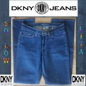 DKNY Women's SO-LOW-LITA Vintage Denim Jeans